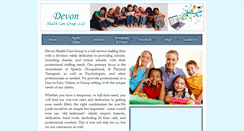 Desktop Screenshot of devonhealthcaregroup.com